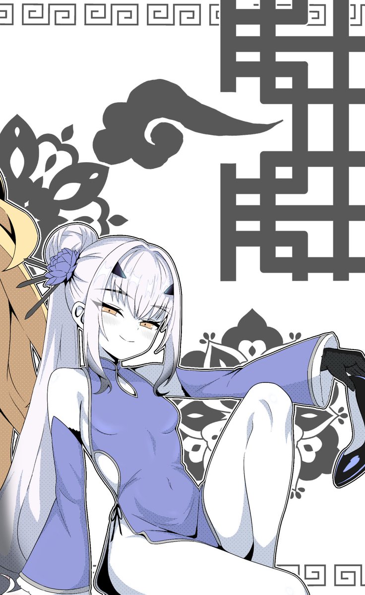 yom4_e's tweet photo. チャイナドレス妖精騎士/Chinese Dress Fairy Knights

バーヴァン・シー、バーゲスト、メリュジーヌ誰がお好み？ https://t.co/AcYuRphxjA