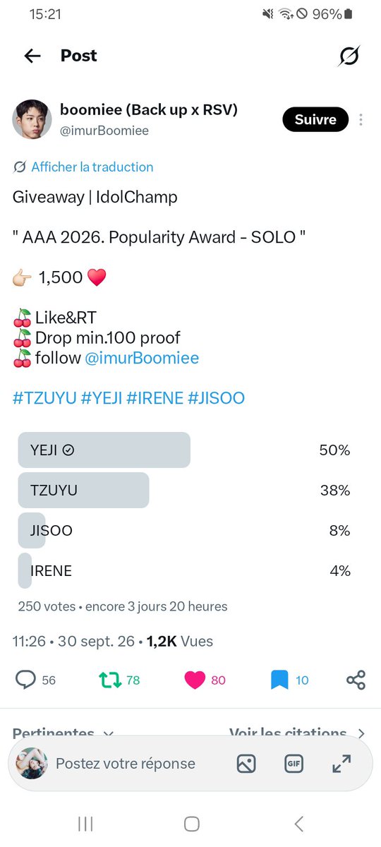 TyJexi's tweet photo. @imurBoomiee For #YEJI https://t.co/HcHLhtYrrl