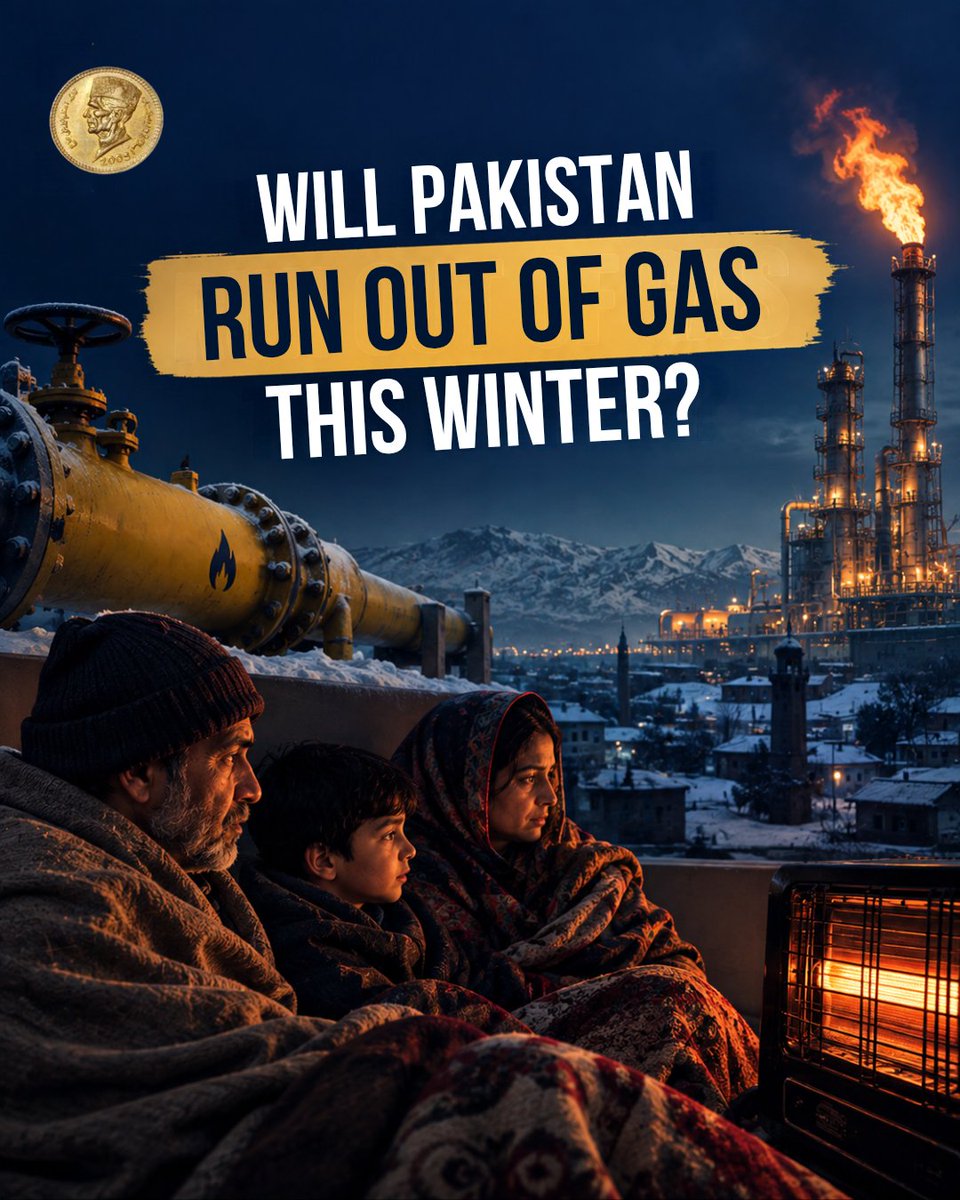 Paknomicss's tweet photo. 🔥 Could Pakistan face a gas shortage this winter?
QatarEnergy has extended force-majeure notices affecting LNG deliveries to Pakistan amid Hormuz disruptions.
With winter approaching, prolonged supply issues could put pressure on Pakistan’s energy system.
Concerned? 👇
#Pakistan https://t.co/SoBBxEFwdi