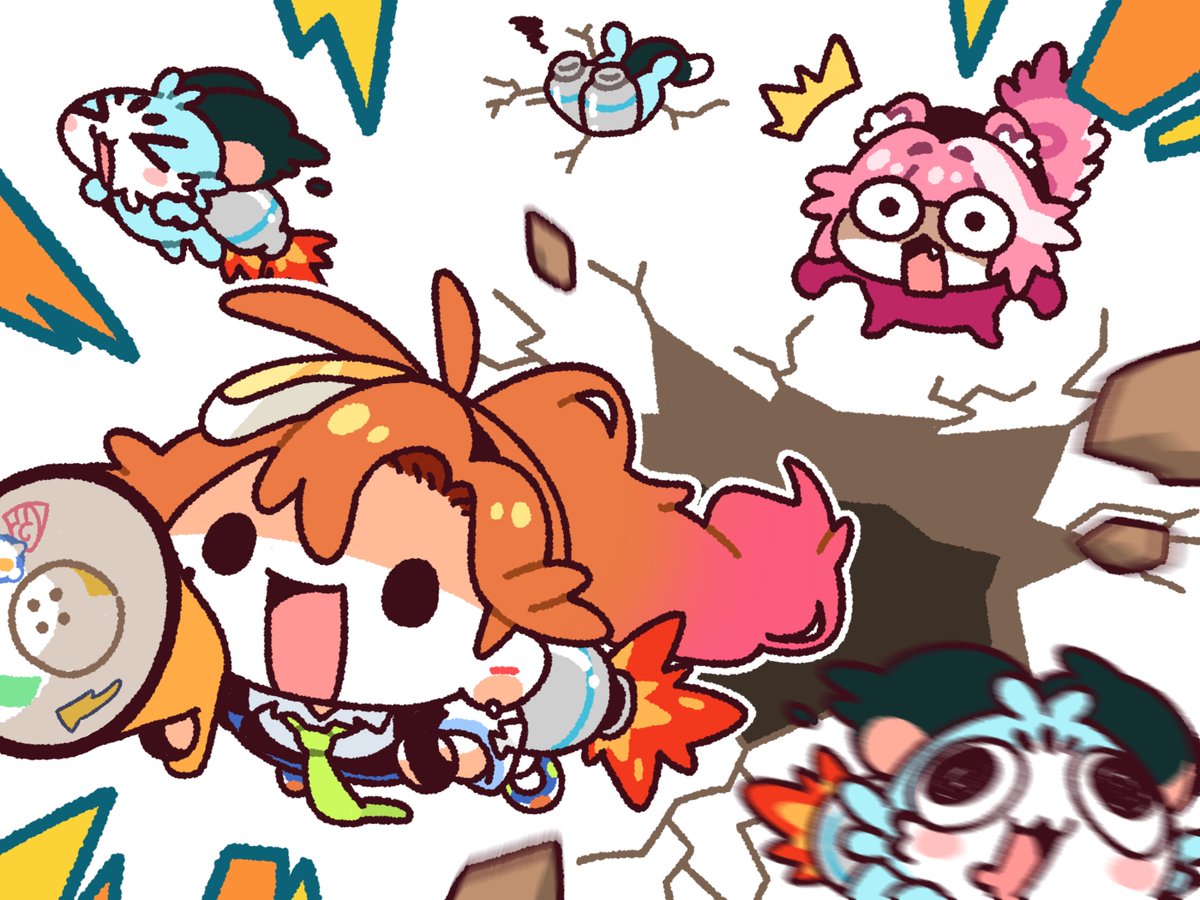 h0_pj's tweet photo. WE'RE FREEEEEEEEE🚀
#RaorArt #キョーコの押収品 https://t.co/Zj2cgpoew8
