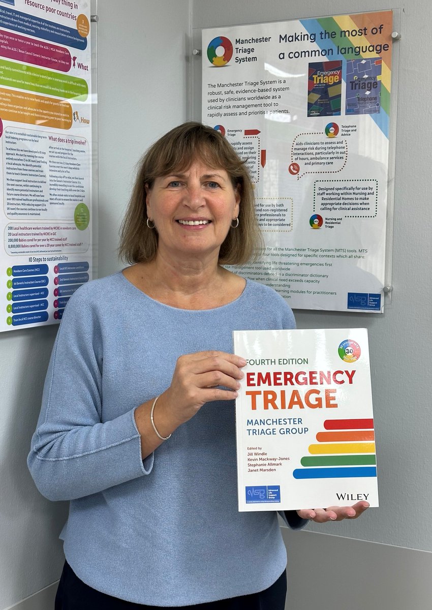 _ALSG_'s tweet photo. It's here! MTS Emergency Triage 4e has officially been published. Congratulations to everyone involved for their hard work, dedication and expertise in bringing this new edition to life. #ManchesterTriage https://t.co/iyMsqzrjTL