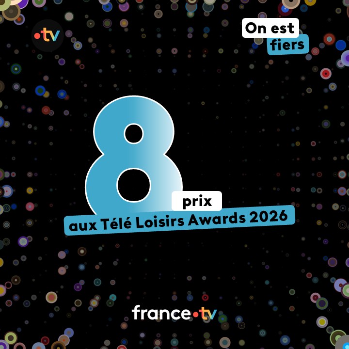 francetvpro's tweet photo. ✨ 📺#TLAwards2026 | France Télévisions récompensé par 8 prix hier lors de la cérémonie des Télé Loisirs Awards 2026, qui célébrait les 40 dernières années de télévision !

Bravo à toutes les équipes ! 👏 https://t.co/JNkbpIeJ8x