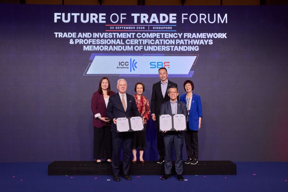 ICCSecGen's tweet photo. The greatest risk is not that we fail to digitise trade, but that we digitise badly. 

This was a recurring theme during my visit to Singapore this week, one of the world's great trading centres. 

Read more: https://t.co/qs2vAgA6Pf https://t.co/6Vm2cLPcSM