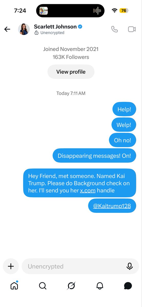 kkg_thinks's tweet photo. @ScarlettJov96 No! Didn't get a response here! https://t.co/t1ZlhmP6Aw