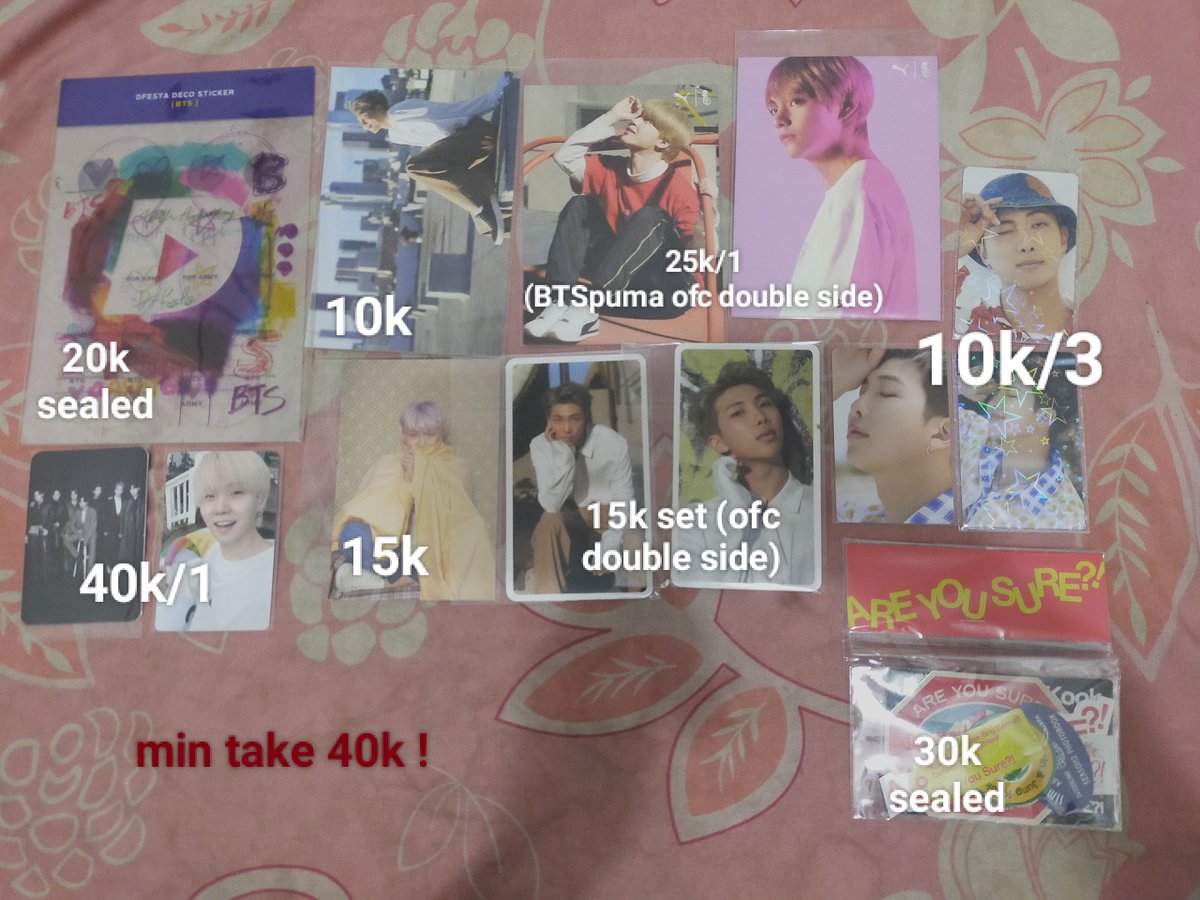 yoursofttour's tweet photo. help rt please
• WTS want to sale pc bts Ina •

🐰excl adm +pack
🤍split/fullpay
🐣by oren
✈️JATIM

wts wtt wta wtb want to sell photocard official BTS Ina persona RM dicon 101 102 seokjin suga its inthesoop yoongi J-Hope jimin puma br dvd taehyung v jungkook are you sure ays2 https://t.co/FEToPmwVe9