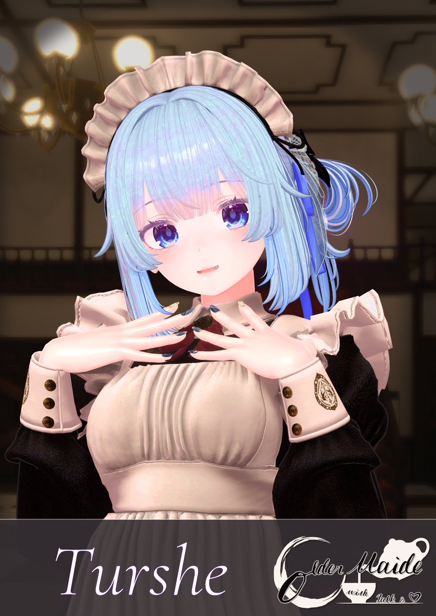 OlderMaideVRC's tweet photo. 名前：た～し～
得意なこと：全力であまあまできますっ
好きなご主人様のタイプ：一緒にあまあまできるお方
「僭越ながら、ご主人様と甘いひとときを過ごさせてくださいませんか？」と申しておりました。
あまあまだけでは済まない接客、受けてみてはいかがでしょうか？ https://t.co/VHeCvz1Big