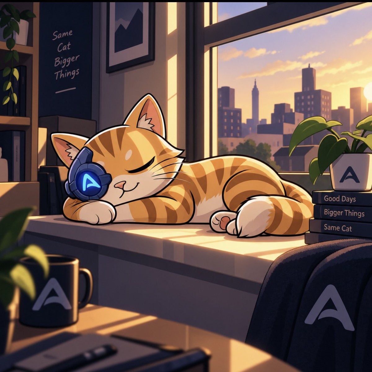 officialarcat's tweet photo. gmgm @arc 

Good days, bigger things, same cat🐱 https://t.co/mteFBaPh6N