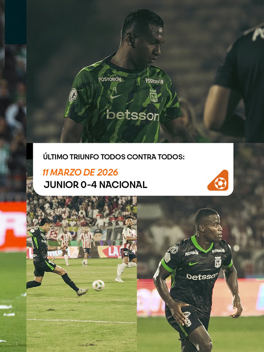 BetssonCo's tweet photo. 🔥 ¡SEGUIMOS EN LUCHA POR EL LIDERATO! 🟢⚪ @nacionaloficial

Recibimos a Junior en casa por 3 puntos clave. 💪

👀 Recuerda la goleada y descubre la cuota de nuestro #23.

🎁 Recibe tu bono: https://t.co/Jj6rM57WKV https://t.co/Hgy25SS49a