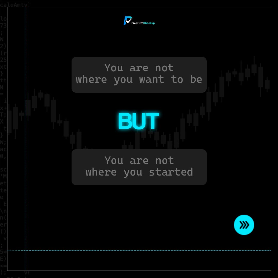 PropFirmChekup's tweet photo. You may not be where you want to be yet, but you’re not where you started.

Progress isn’t always obvious — keep showing up, keep learning, and keep moving forward. 📈

#Trading #TraderMindset #TradingJourney #ForexTrading #PropTrading https://t.co/ikeFULebSl