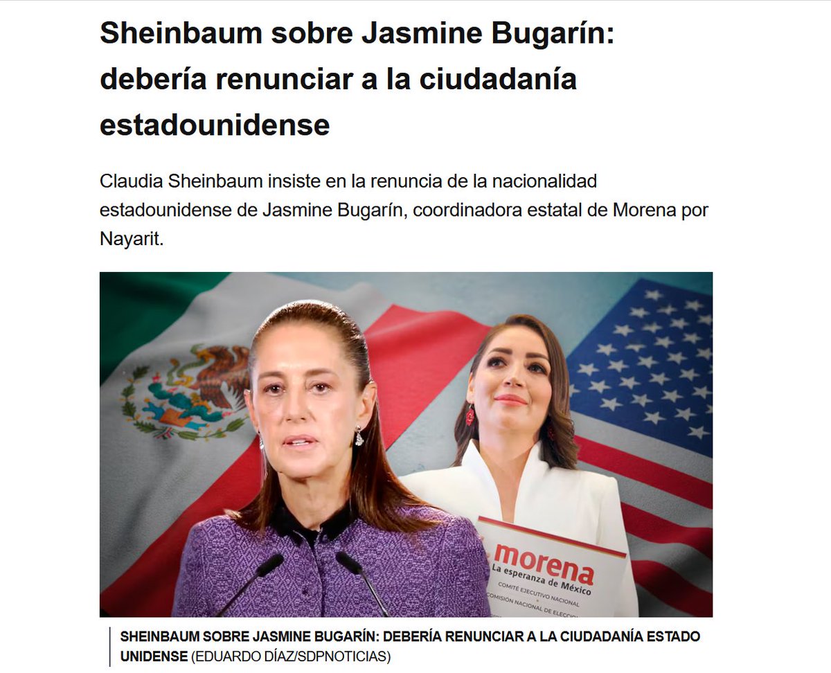 ChicShion's tweet photo. Vaya Vaya, la desconocida Jasmine Bugarín una gringa y Morena aun así le regalo la candidatura en Nayarit, increíble.

Seguramente van a decir q no sabían. 

Insisto, vaya cagadero de proceso 2027. https://t.co/UQ13Y7zmqO