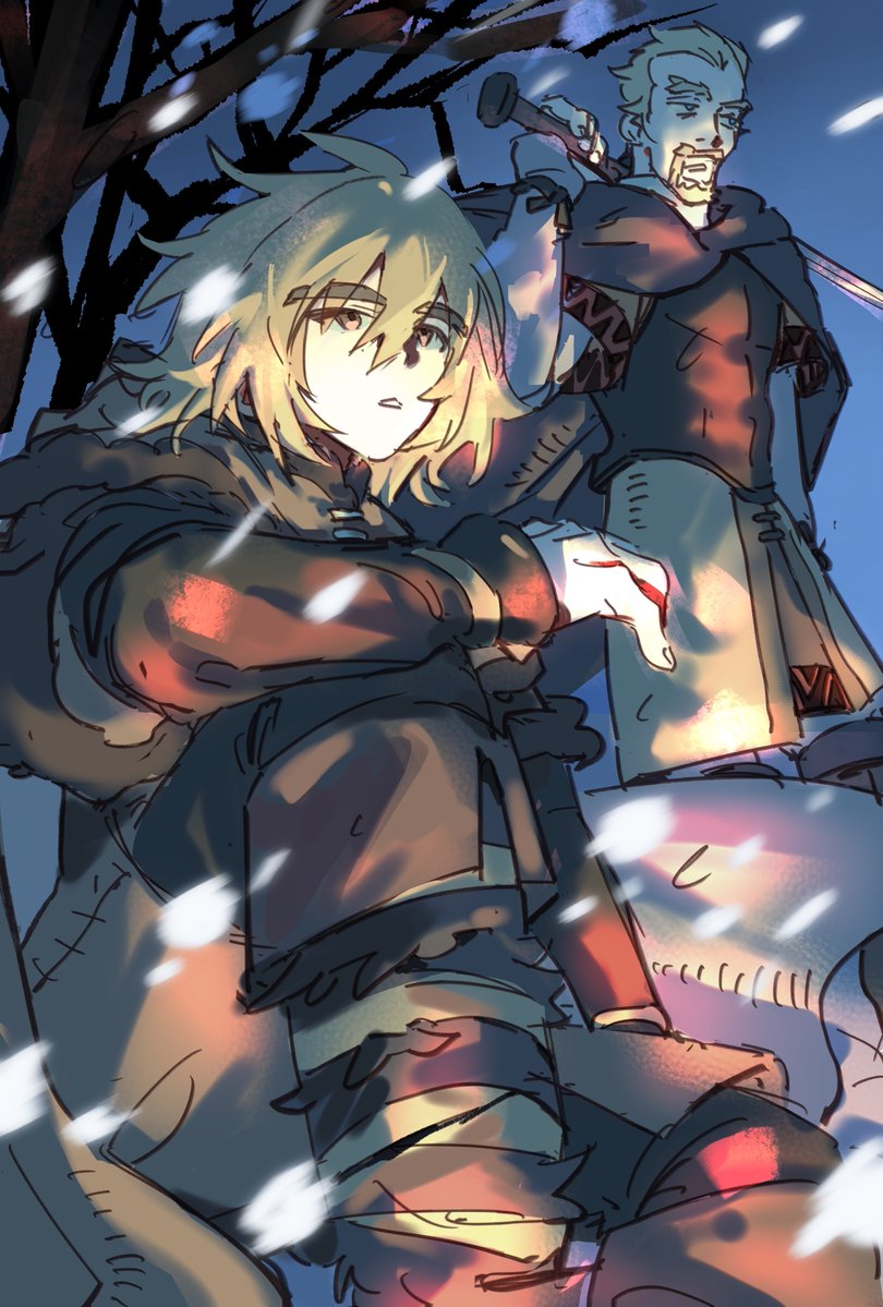 gd_ze33070's tweet photo. 风雪
#vinlandsaga https://t.co/NCeXcyn4Pz