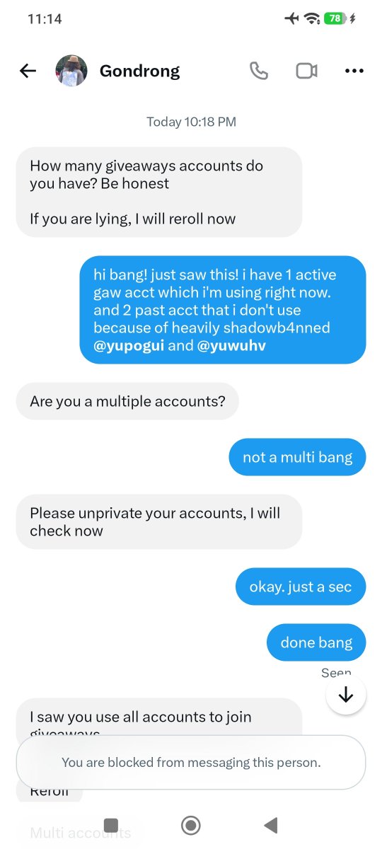 mvmoir's tweet photo. Bang, please read! @Bang_Garrx @Gondrongxy 

Friends and moots, please help me mention him. I am not what he is accusing me of. https://t.co/pjQnexVNVw