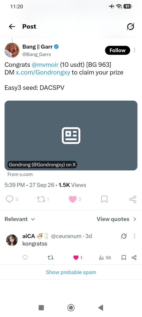 mvmoir's tweet photo. Bang, please read! @Bang_Garrx @Gondrongxy 

Friends and moots, please help me mention him. I am not what he is accusing me of. https://t.co/pjQnexVNVw