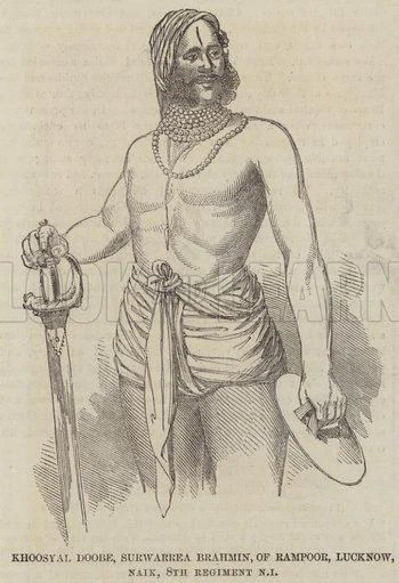 NomadicBrahmin's tweet photo. Potrait of Naik Kushal Dubey, A Awadhi Saryupareen Brahmin https://t.co/2yGlOZBbEC
