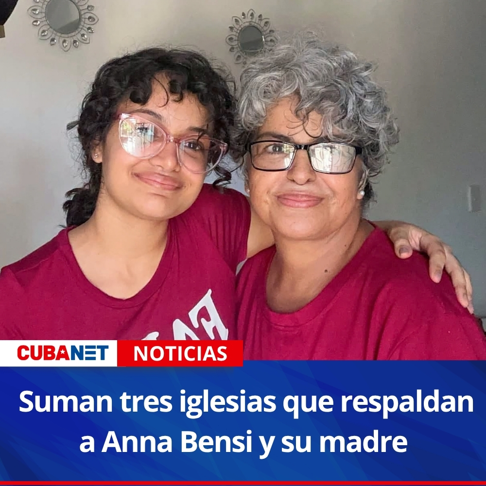 CubanetNoticias's tweet photo. Suman tres iglesias que respaldan a Anna Bensi y su madre ante el juicio en Cuba

Ya son tres importantes denominaciones cristianas en Cuba las que han expresado públicamente su respaldo a Anna Sofía Benítez, conocida como Anna Bensi, y a su madre, Caridad Silvente, ante el proceso judicial que enfrentan por la publicación de un video en redes sociales.

A la declaración emitida previamente por la Convención Bautista de Cuba Occidental se sumaron ahora la Iglesia Metodista en Cuba y las Asambleas de Dios de Cuba, que reclamaron respeto a sus derechos, justicia y garantías durante el proceso.

La Iglesia Metodista aseguró que Anna y Caridad “no están solas ni olvidadas” y pidió que sean escuchadas, que se protejan sus derechos y que “prevalezca la verdad”. También llamó a la comunidad cristiana a “no permanecer indiferente ante el dolor ajeno”.

Por su parte, las Asambleas de Dios defendieron expresamente la libertad de conciencia y de expresión y pidieron que ambas puedan comunicar sus convicciones “sin temor a represalias injustas”. “No están solos; como Iglesia les acompañamos”, señaló la denominación.

Los pronunciamientos llegan después de que los bautistas occidentales calificaran de “inadmisible” una eventual condena y sostuvieran que el proceso penal “nunca debió ser radicado”.