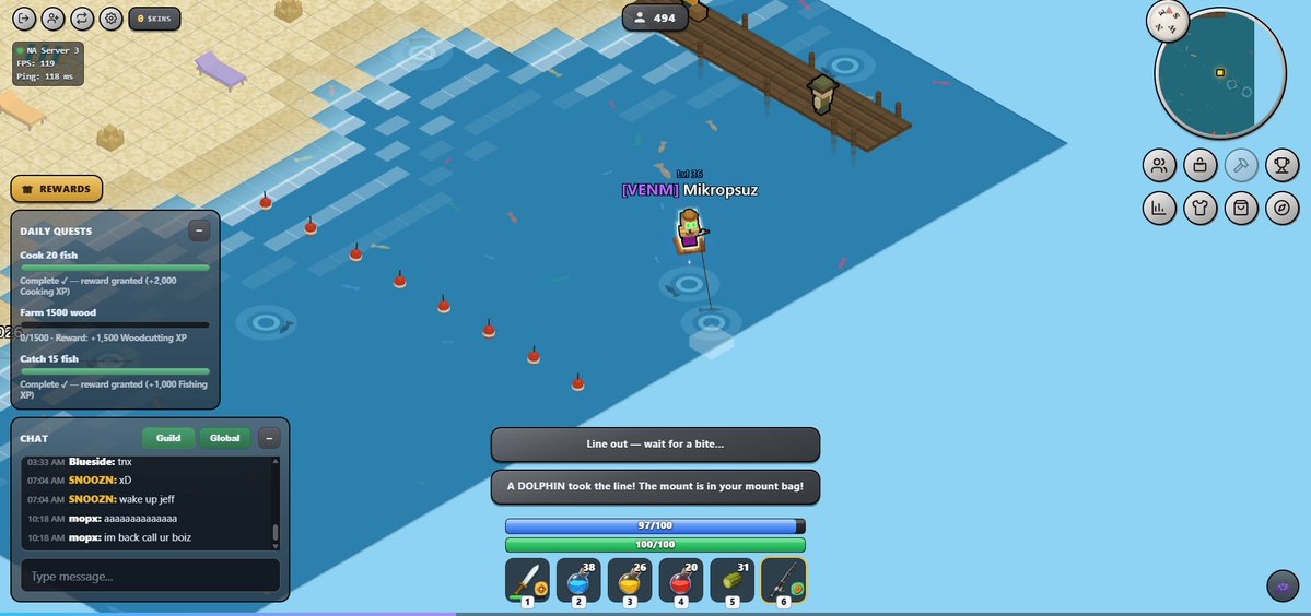 mikropsuz's tweet photo. A dolphin popped up ! @PlayKintara https://t.co/c5RYkMyT9S