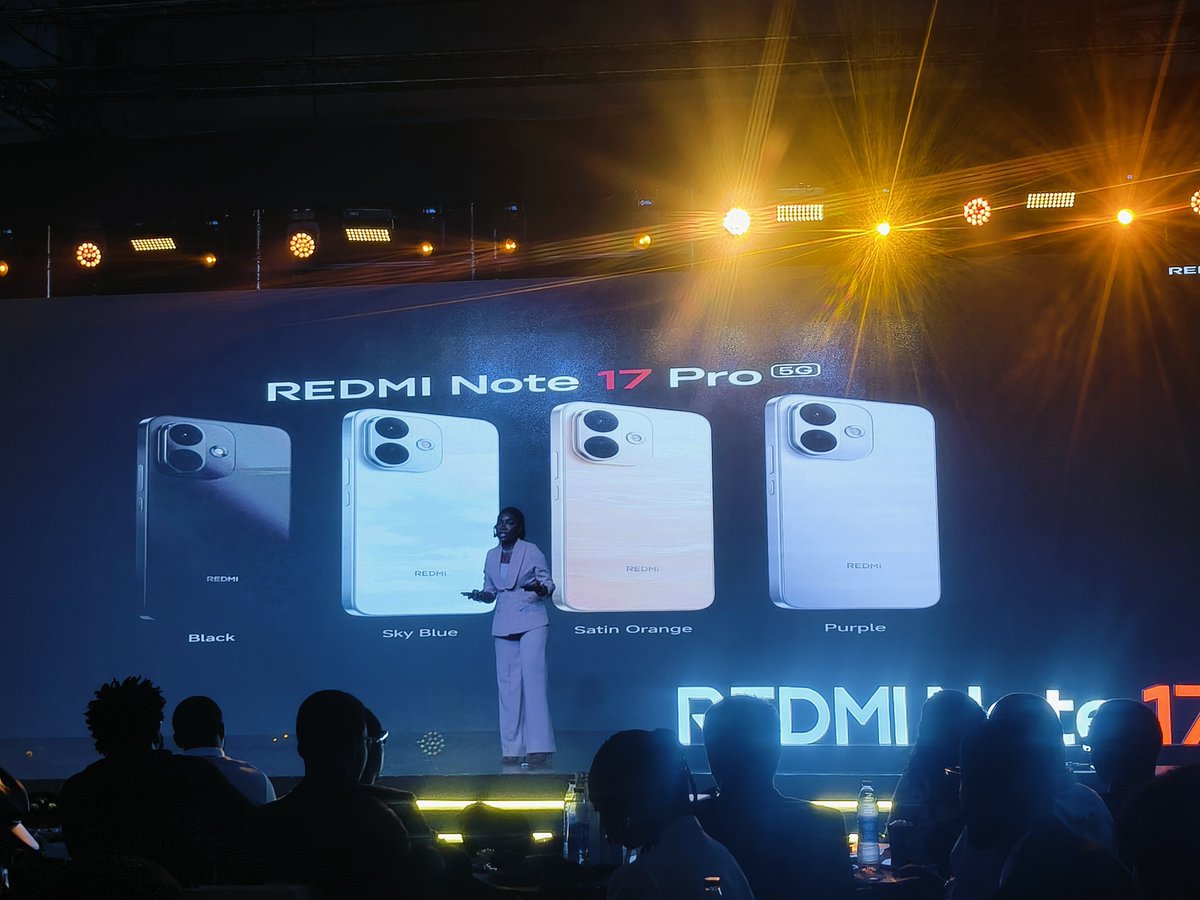 ticallyshotz's tweet photo. Unveiling the Redmi Note 17 Colours
Official Handles:
X: @XiaomiNigeria
IG: @Xiaomi.nigeria
TikTok: @xiaomi_nigeria
Facebook: @Xiaomi Nigeria
Event Hashtags:
#XiaomiFansNigeria
#XiaomiFansAtLaunch
#REDMINote17Series
#REDMI https://t.co/wEoSR0bQ4U