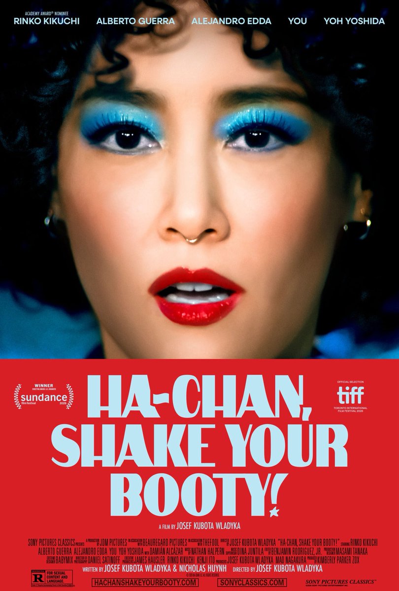 jeffconway's tweet photo. I am overjoyed to be asked to moderate the upcoming Q&A screening with the cinematographer of one of my favorite films of 2026, "Ha-Chan, Shake Your Booty!" 🎥 💃🏻 @sonyclassics 

Join Daniel Satinoff and me this Saturday for a lively discussion around his wonderfully unique film at Laemmle Royal in Los Angeles (11523 Santa Monica Blvd)! 4pm screening and 6pm Q&A!