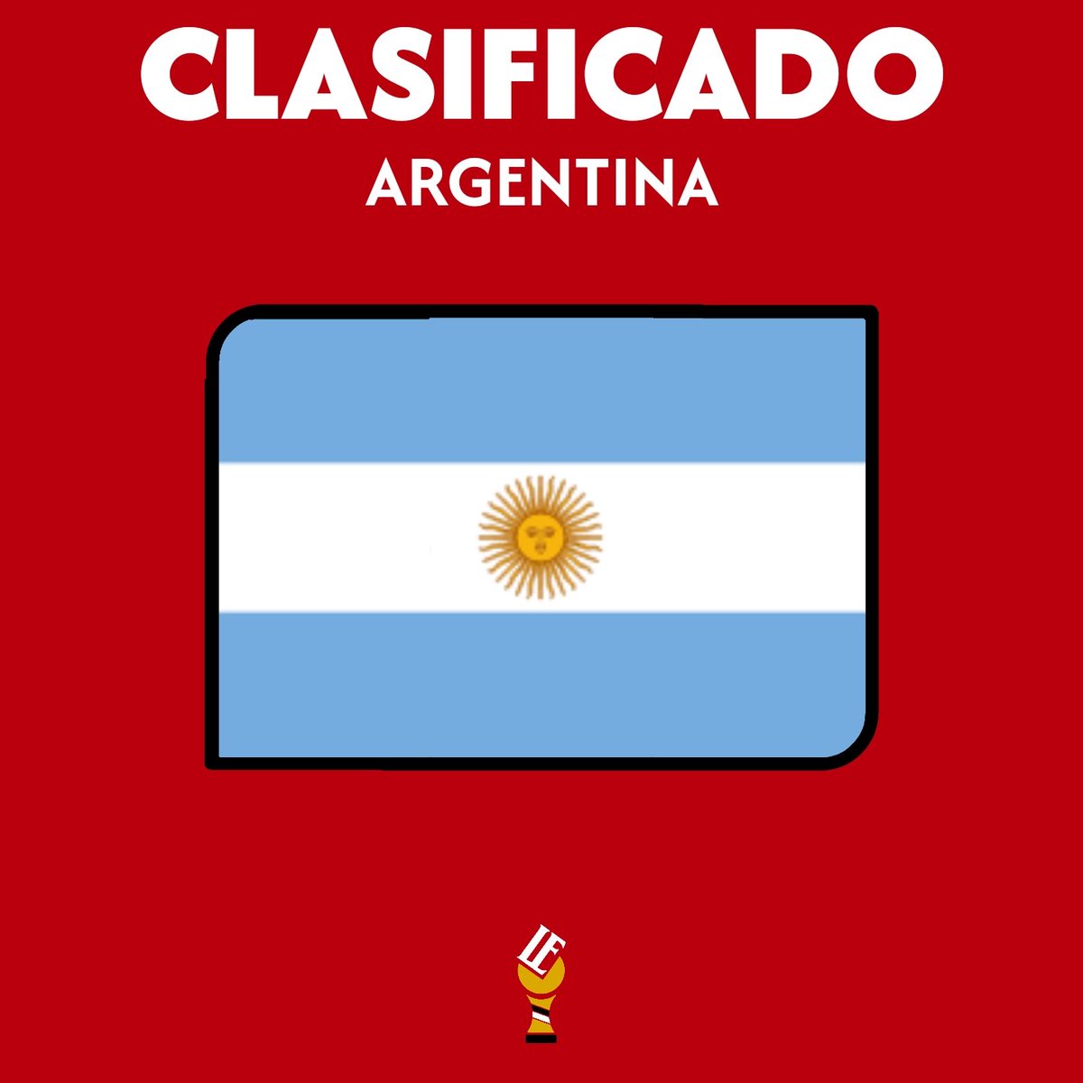 EquisWC's tweet photo. TENEMOS AL CUARTO PAÍS CLASIFICADO 

Bienvenido @ArgentinaEWCX 🇦🇷 https://t.co/fXzEJJswUg