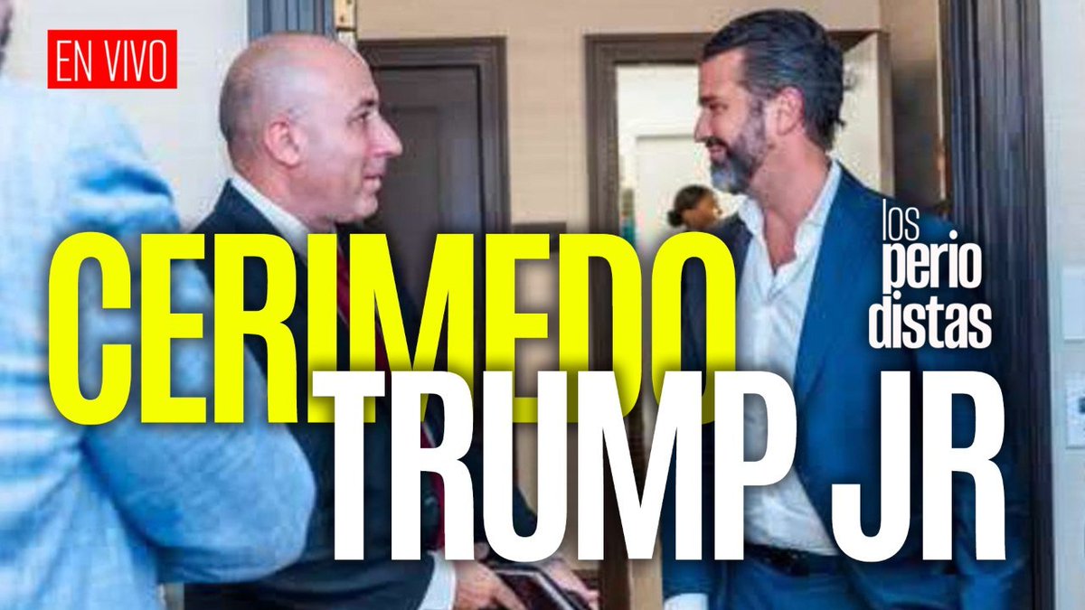 alvaro_delgado's tweet photo. #EXCLUSIVA La prensa canalla calla ante las fotografías de Fernando Cerimedo con Donald Trump Jr., hijo del presidente de EU que ya le quitó la visa al fiscal de Bolivia por investigar al asesor de @JMilei por narco y mandar asesinar a su expareja:
https://t.co/qjUI3FGfx2 https://t.co/vBlbMX7YSa