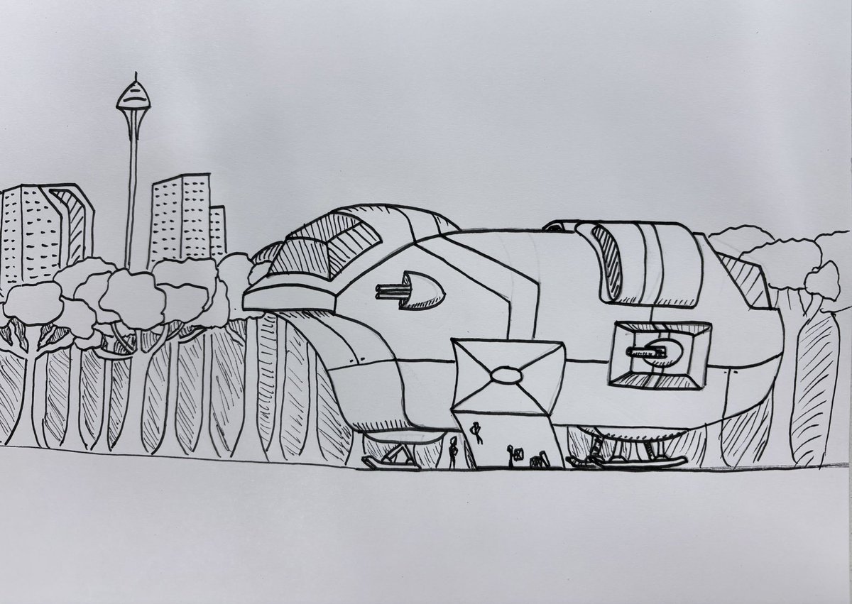 AlathianGalaxy's tweet photo. #shiptember Day 30 [Finale] - The Smuggling Ship, The Cavalier 

#scifi #worldbuilding #starship https://t.co/5GRrP0FBhr
