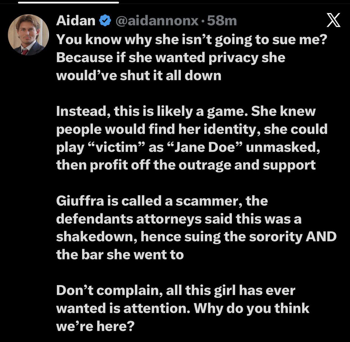 cozyplup's tweet photo. sorry but what in the actual fuck is wrong w this man? no like seriously. you dox a random girl and you’re so certain even without actual evidence, then said she’s doing this all for attention and profit. i’m just appalled at how evil men are. this is why women say “all men” https://t.co/8MDO42d6NW