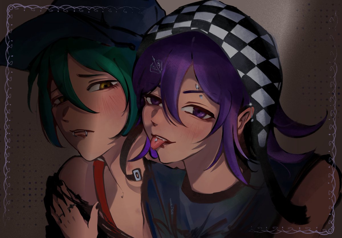 qwozich's tweet photo. #kokichiouma #shuichisaihara #saioma #DRV3 https://t.co/a1QJmOOLAe