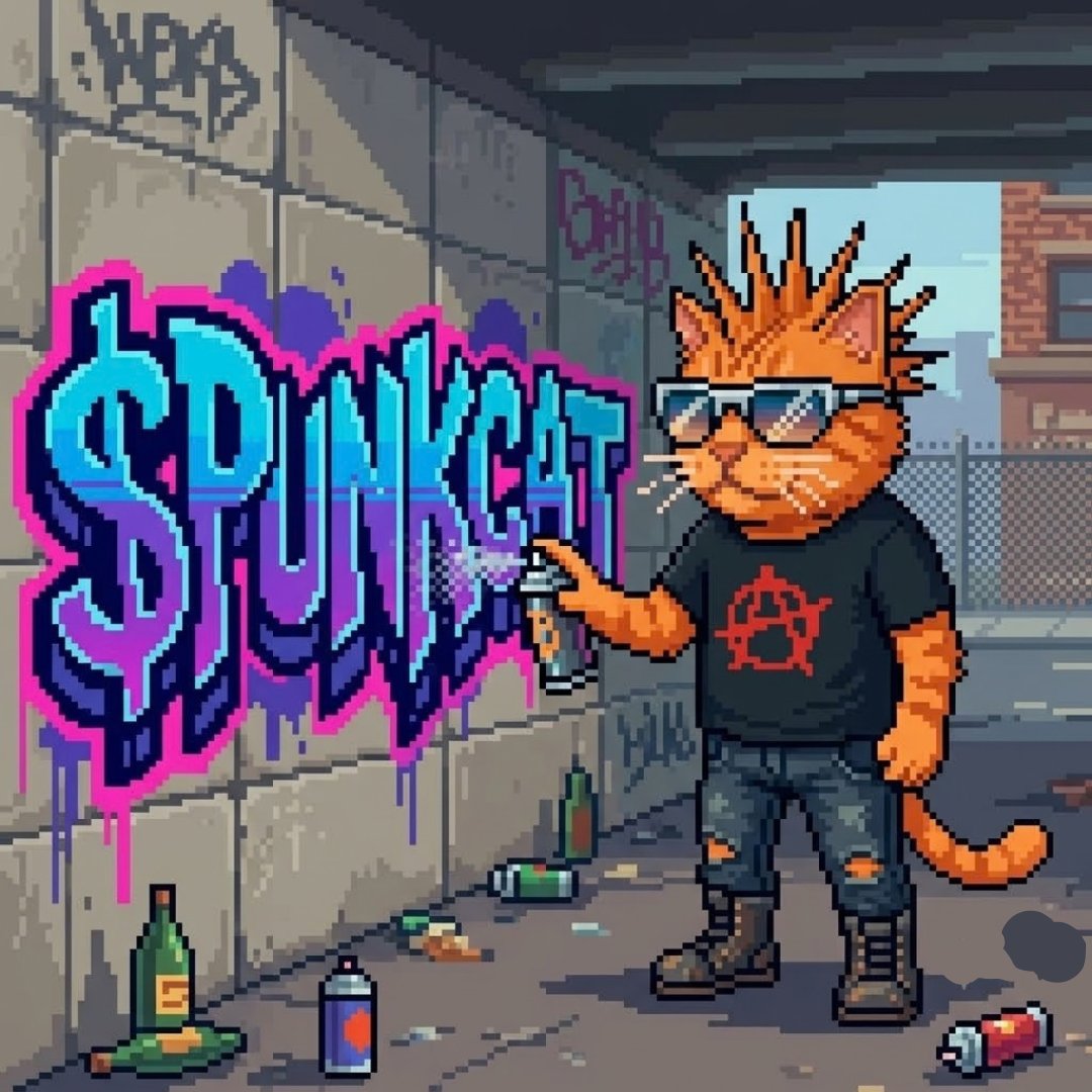 BuffettBucketX's tweet photo. On the walls of your city $PUNKCAT

CA: HyoVr8GZWfbFNKJUpMMmhQ6yz5d24VzEgPPr6RVupum https://t.co/LqFZzeCNot