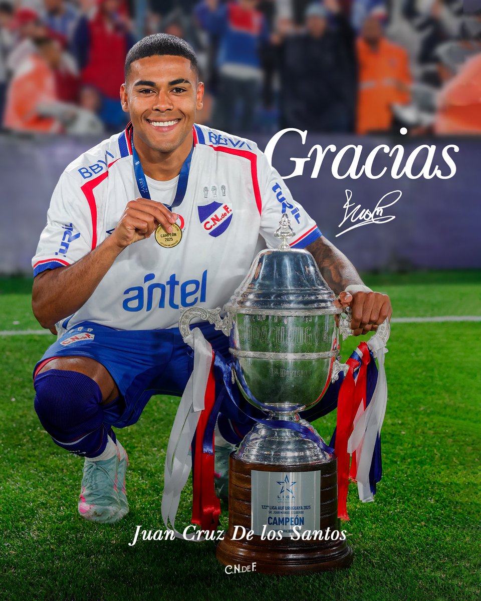 Nacional's tweet photo. Gracias Juan por vestir la camiseta del Decano y defender nuestros colores.

¡Éxitos en lo que viene! 🙌🏼 https://t.co/ZAuZjypWX0