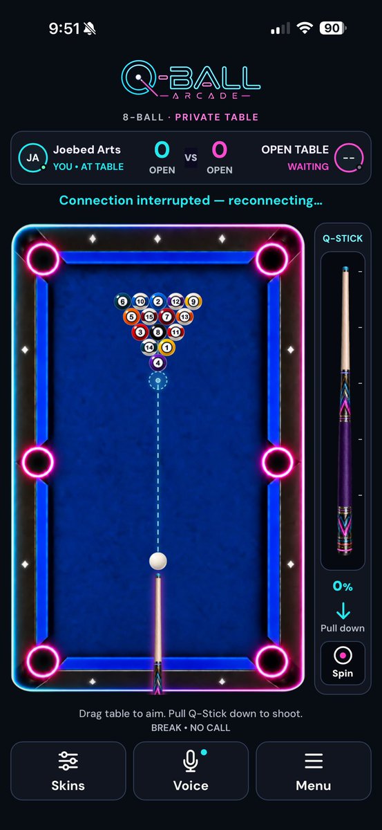QBallArcade's tweet photo. Testing the new layout and its working perfectly. Chat works for those that have no mic and voice chat works great for a 1 on 1 and up to 8 people can hang. #AxieVibe https://t.co/cwBYW8sfAA