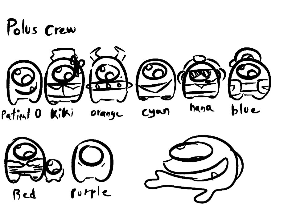 patient0amongus's tweet photo. Polus crew for the acc// https://t.co/zVaDYcZdWM