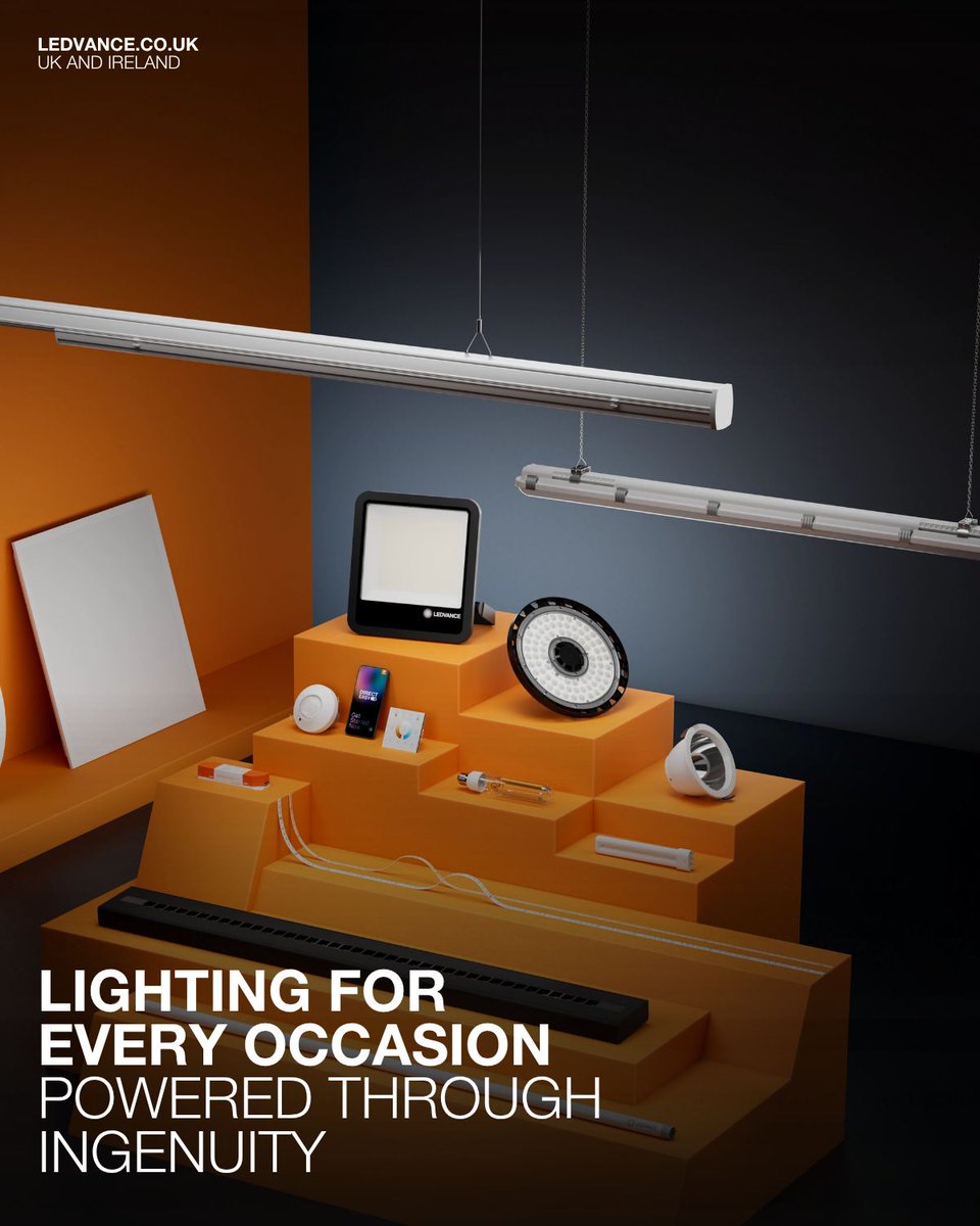 LEDVANCEUK's tweet photo. From everyday essentials to specialised solutions 📷
LEDVANCE delivers lighting for every occasion – powered by ingenuity, designed for performance. 📷

Visit https://t.co/gLrmScnGZk for more information.

#LEDVANCE #LightingSolutions #Innovation #Performance #Design #UK #Ireland https://t.co/x8OzJXM1fo