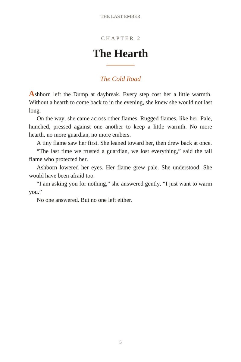 AshbornCoin's tweet photo. 🔥 THE LAST EMBER 🔥📖

The myth of Ashborn continues. 🕯️

🥶 Rugged flames with no hearth left.
🧱 A hearth built with her own hands.
🔒 Locked. Key thrown away.

⚔️ A 10-chapter saga.

📜 Chapter II — The Hearth — out now.

Read below 👇🧵
$ASH https://t.co/tH8iRH0r0C