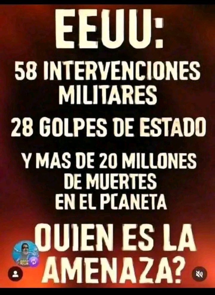 Vicente73977721's tweet photo. ¿Quién es la amenaza? https://t.co/QyEz89Nz7V