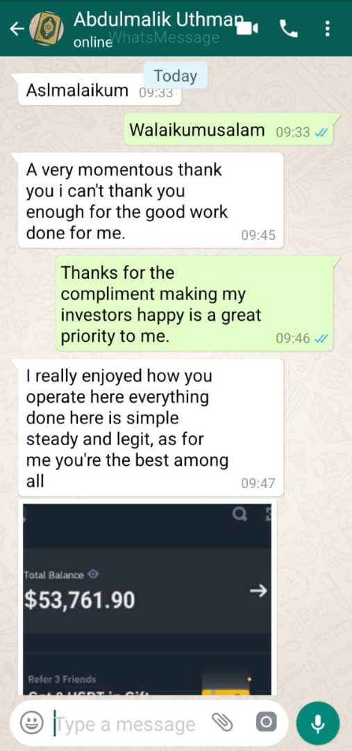 Laylasafa123's tweet photo. Congratulations brother 🇵🇭🎉😊 thanks for your wonderful feedback☺️❤️ I always told you that our company is safe and legit 100% you have nothing to be worried about🎉😘😊 now you have recceived your profit successfully kindly take care of your self and your family😇🍾🎉
👇👇👇👇 https://t.co/WL08TQUv5Z