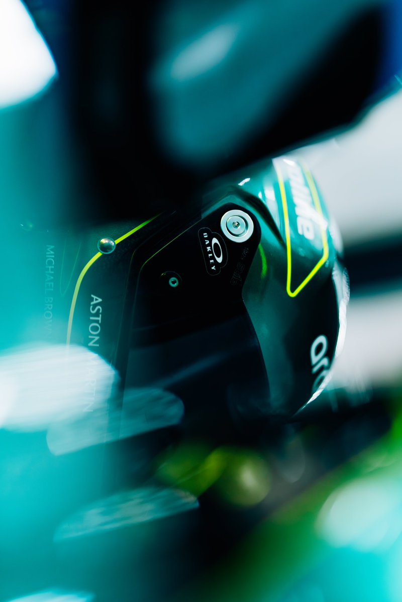 AstonMartinF1's tweet photo. Wednesday details.

#BahrainGP https://t.co/jvvsvQMF3u