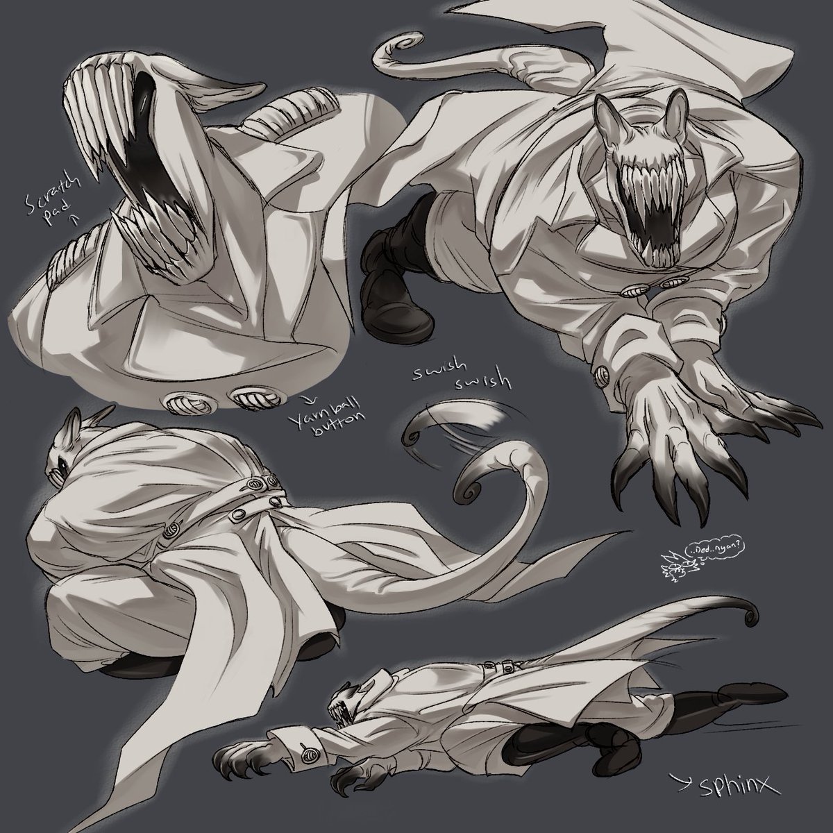 Spazticcat's tweet photo. *Claws the grin off your face
#offgame https://t.co/T4xOUbeRu7