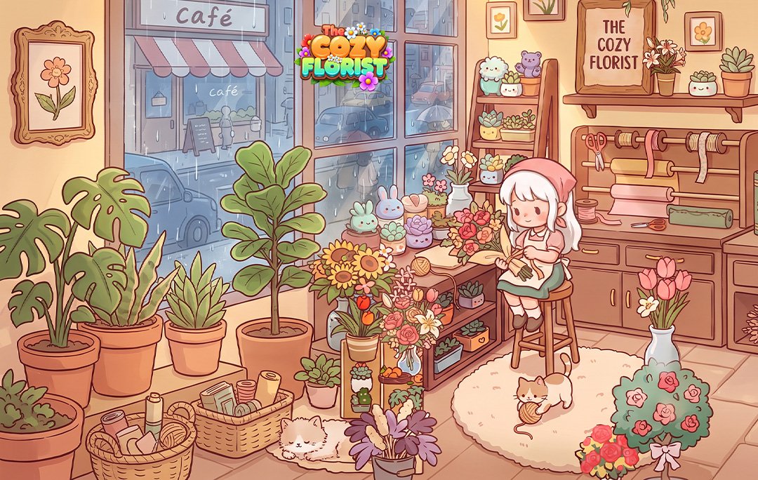 miintasyaa's tweet photo. 🌷 Lagi butuh game yang santai dan cozy?

Yuk kenalan dengan **The Cozy Florist**! 💐
Rangkai bunga, hiasi toko, dan nikmati hari-hari yang tenang sebagai florist ✨

🌸 Coba di sini:
https://t.co/LjSvnDhQl9

#TheCozyFlorist #AGGC https://t.co/EqFOt02nwe