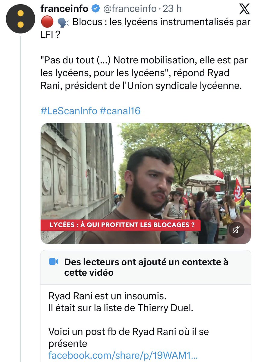 DeBunKerEtoiles's tweet photo. C’est quand même fou d’avoir des journalistes professionnels qui sont pas foutus de vérifier ce qu’ils diffusent, et qui se font logiquement recadrer par une note de communauté écrite par des randoms sur Twitter.
Le monde à l’envers. https://t.co/thZvZZE1Gy