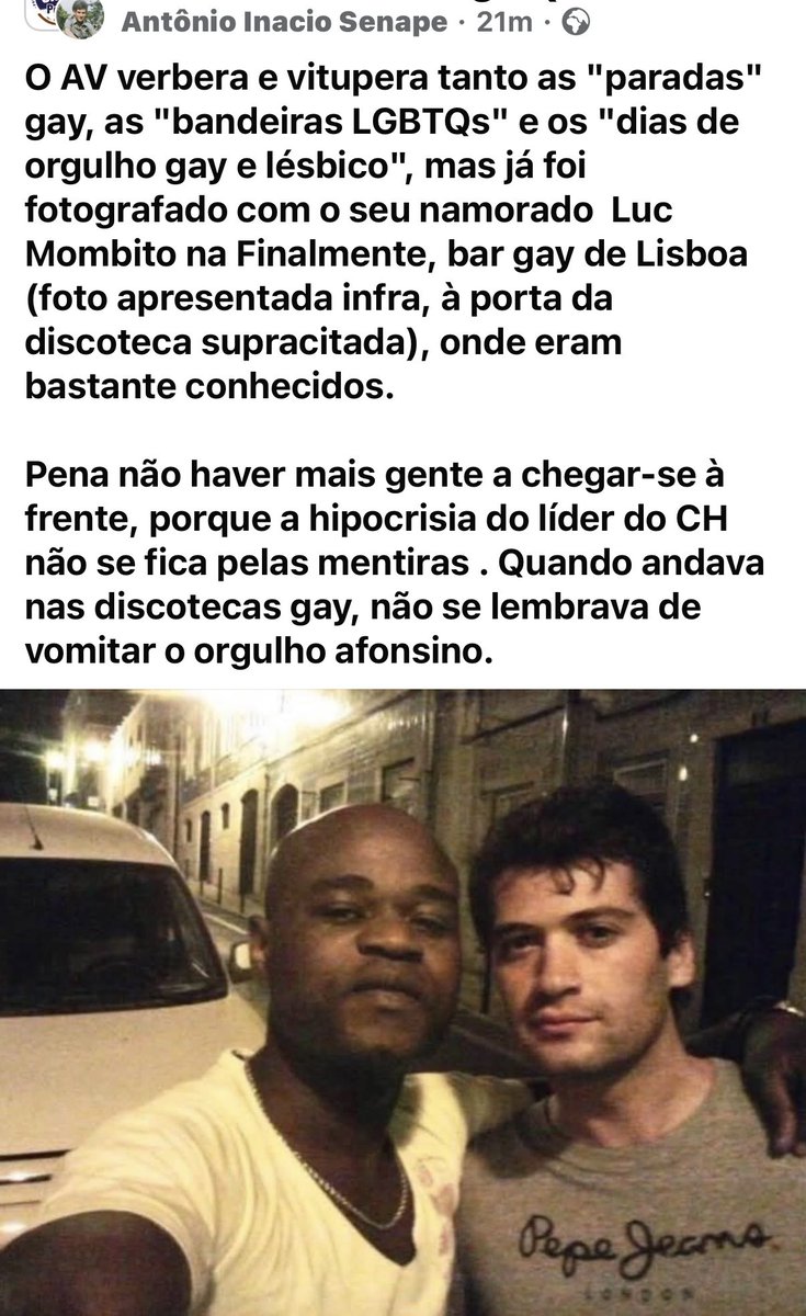 Tino9952's tweet photo. @PartidoCHEGA https://t.co/S3RZZn3jZL