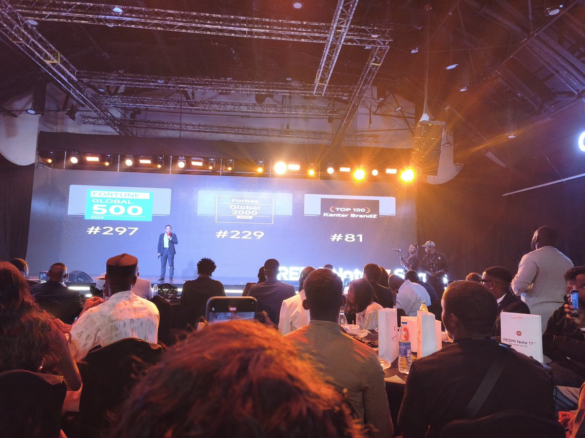 CoverageTm's tweet photo. #RedmiNote17seriesMediaLaunch
Global Ranking Milestone!!
From the youngest company in the list @Fortune500
Rising in rank of global technology hardware and engineering powerhouse @Forbes
Becoming one of the top valuable brands in the world @KantarGlobal
Wow

@XiaomiNigeria https://t.co/rzzWJUBR3K