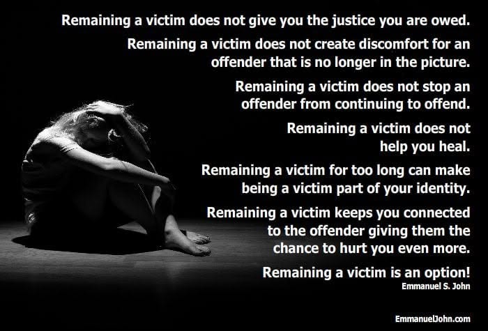 Emmanuel_S_John's tweet photo. I created this meme a few years back when I realized that being broken had become part of my role in life, part of my identity. It actually shocked me a little because I thought I was over it. There will come a time when being offended has ended and then the healing must begin. Letting go of old injuries is a major part of erasing the pain and reforming our new identities; it will be a key factor to creating the life you deserve. We can't become who we are if we let the past actions of others dictate how we are now. The memory of the trauma may persist but please don't let those memories stop you from becoming who you were meant to be. LIVING WELL IS THE BEST REVENGE! 
I wrote https://t.co/ULOHhz23W0 to explain how I healed. 
#neglecteddamagedgraced #neglected #neglect #traumahealing #traumarecovery #trauma
