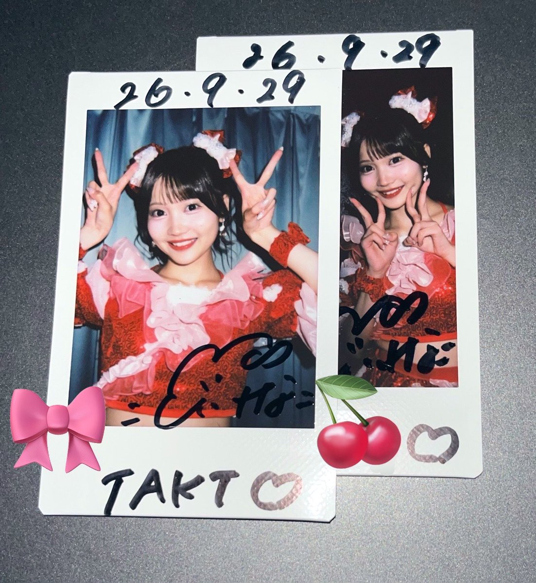 taktmcz's tweet photo. 2026.9.29
SCRAMBLE SMILE ONE-MAN LIVE
"2nd SMILE"
📍Zepp Shinjuku

3年目も成長と活躍を見守り続けます❣️❣️❣️❣️
一緒に頑張ろうね✌️✌️✌️✌️

#どいれな教室
#土居麗菜 https://t.co/NhcCHrzs7s