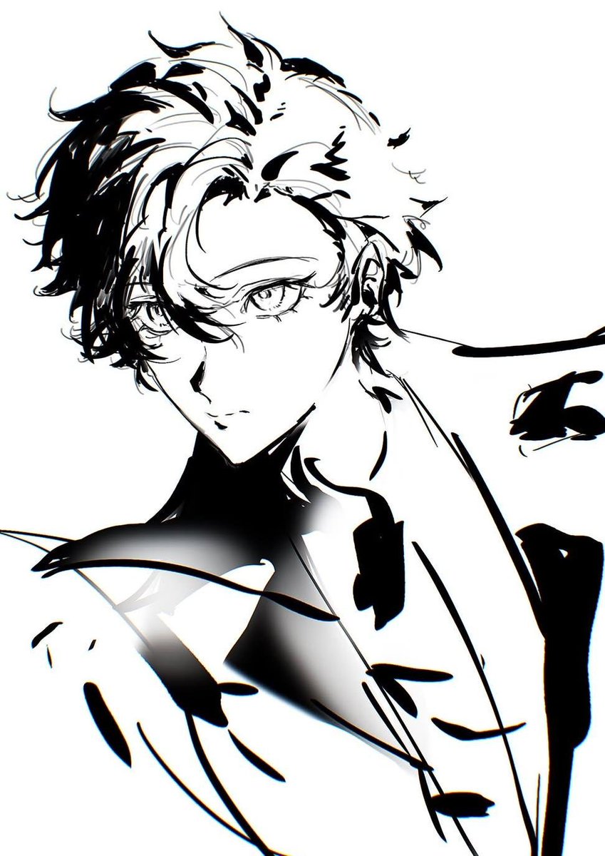 opal__1002's tweet photo. 塗鴉塗鴉，梳頭髮版Jocker
#雨宮蓮 #p5r #persona5 https://t.co/TUJL1tDyck