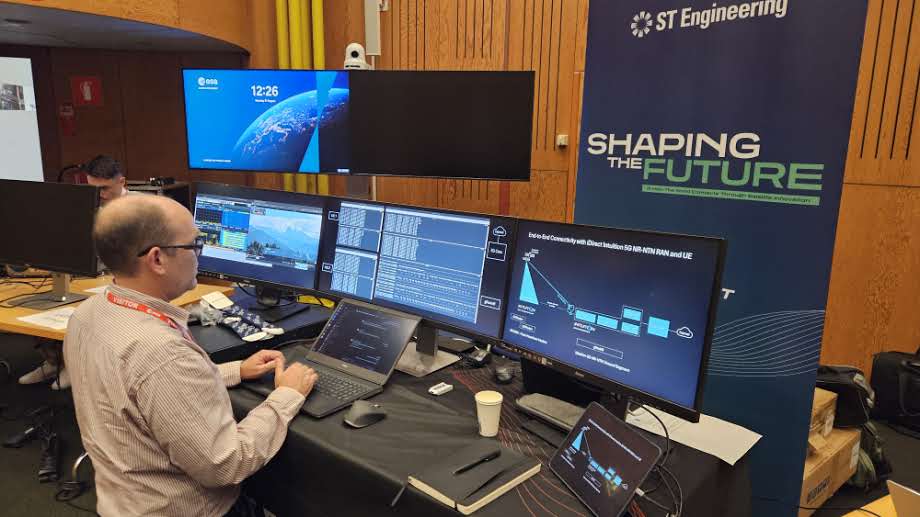 iDirect's tweet photo. We recently demonstrated end-to-end connectivity with our 5G NR-NTN hybrid modem on the Intuition Ground System, delivering multi-waveform flexibility for evolving networks.

We're continuing to push the industry forward. See how: https://t.co/xT5awXiJYp

#STEngineering https://t.co/4fRMTZ5pSF