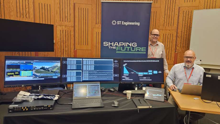 iDirect's tweet photo. We recently demonstrated end-to-end connectivity with our 5G NR-NTN hybrid modem on the Intuition Ground System, delivering multi-waveform flexibility for evolving networks.

We're continuing to push the industry forward. See how: https://t.co/xT5awXiJYp

#STEngineering https://t.co/4fRMTZ5pSF