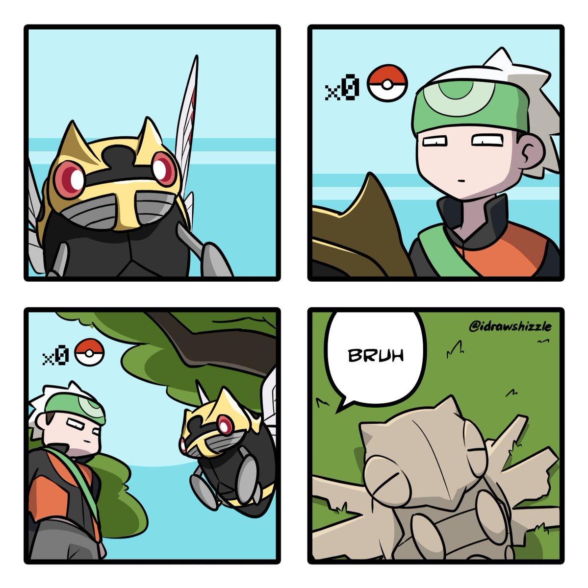 idrawshizzle's tweet photo. Comic #499 - No Pokéballs #pokemon #comic https://t.co/fLGf45Dr8K