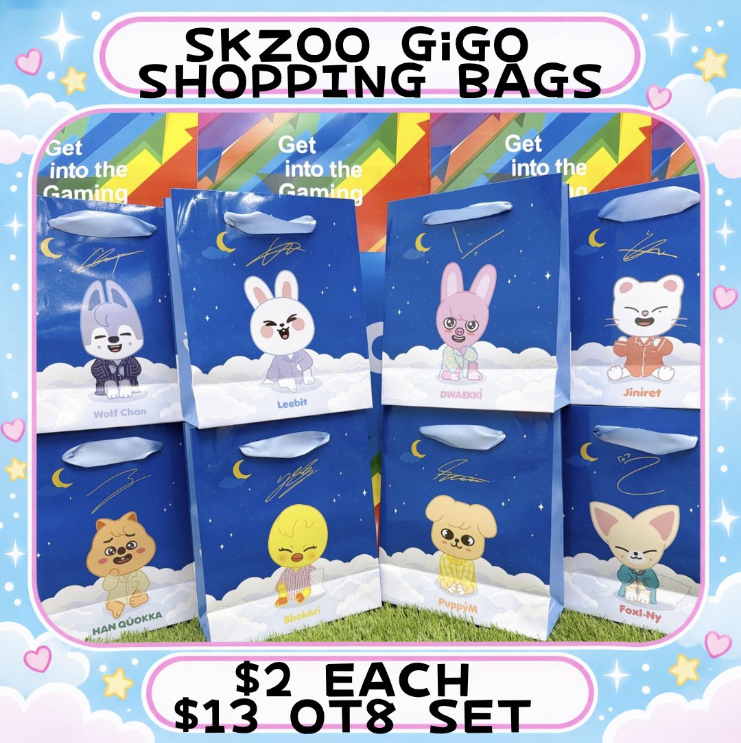 PyonNyan's tweet photo. SKZOO GiGO Japan Proxy 🇯🇵
Limited slots available!
Choose your character 💙
Worldwide shipping 🌍
PayPal / Wise
Prices in USD
DM to claim 💌
straykids #skzwts #straykidswts #skzoowts #skzoo #straykidsmerch https://t.co/PtCy6UtLDL