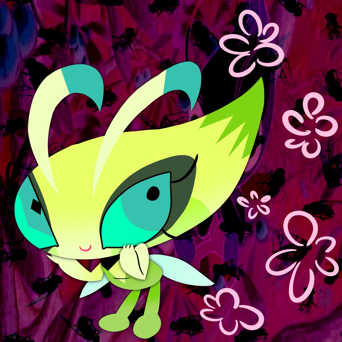 jeanyogg's tweet photo. and celebi https://t.co/BupXT9vYhK