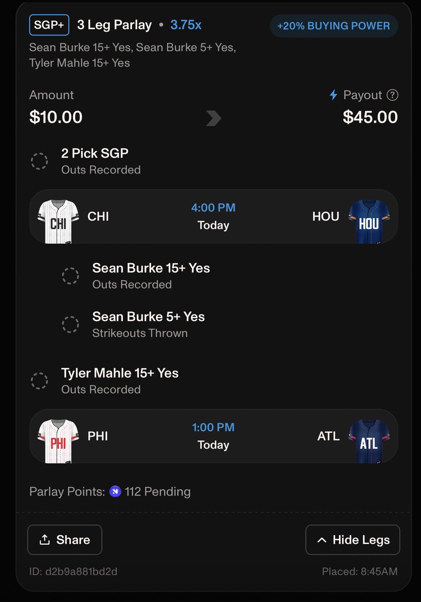 PrezProps's tweet photo. Let see how much you really love this shit burke #whitesox #mlb #novig https://t.co/OUI5p2qcjW